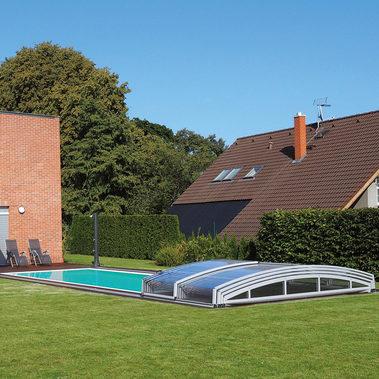 Albixon QBIG Benefit Plus Überlaufpool 4x8m