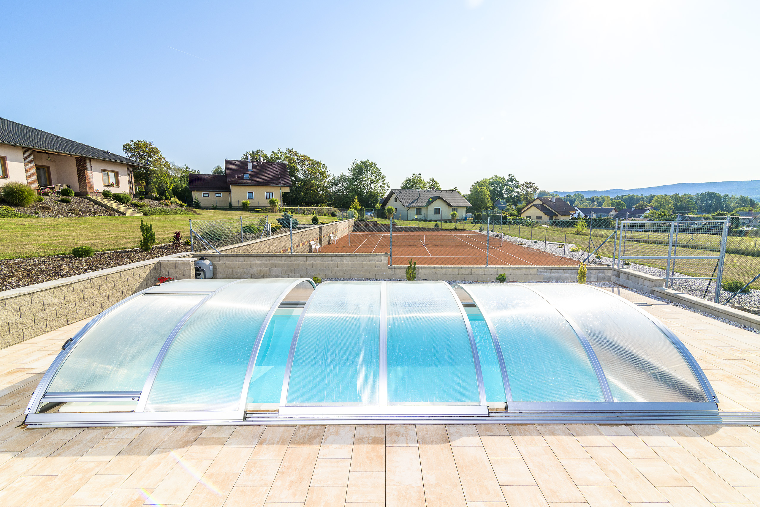 Schwimmbecken-Überdachung Dresden 430